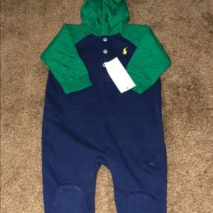 Ralph Lauren Footie Bodysuit